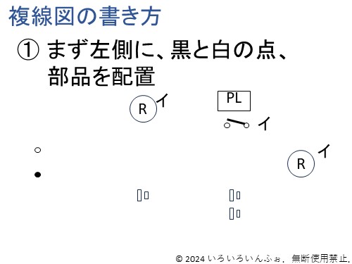 複線図の最初に書くもの