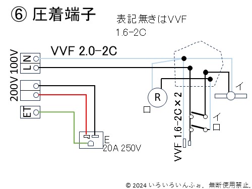 候補問題No.5の圧着端子の問題