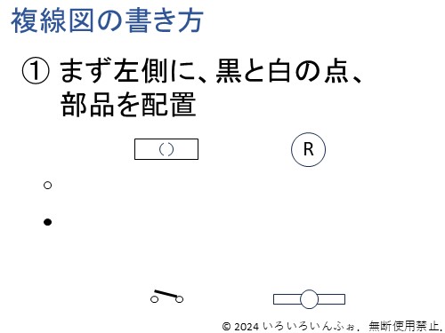 複線図の最初に書くもの