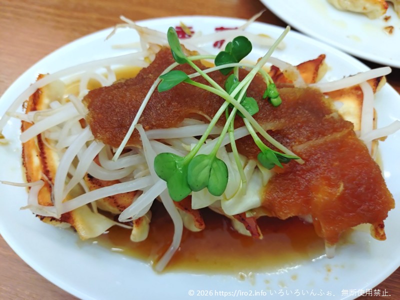 オニオンソース餃子